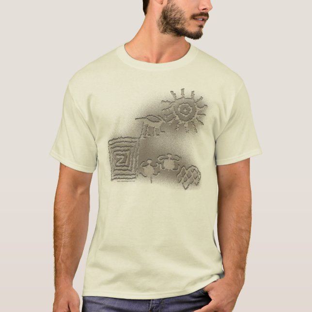 T-shirts Petroglyphs do sudoeste (Frente)