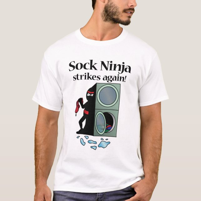 T-shirts Peúga Ninja (Frente)