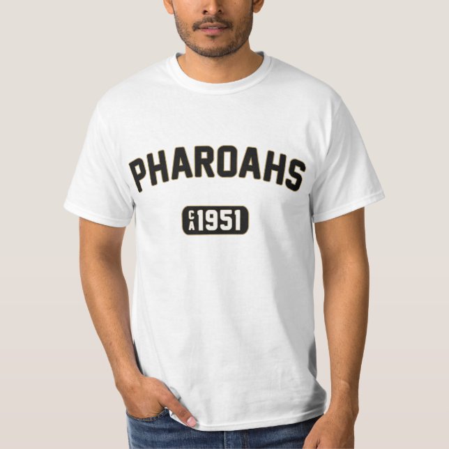 T-shirts Pharoahs 1951 (t-shirt branco) (Frente)