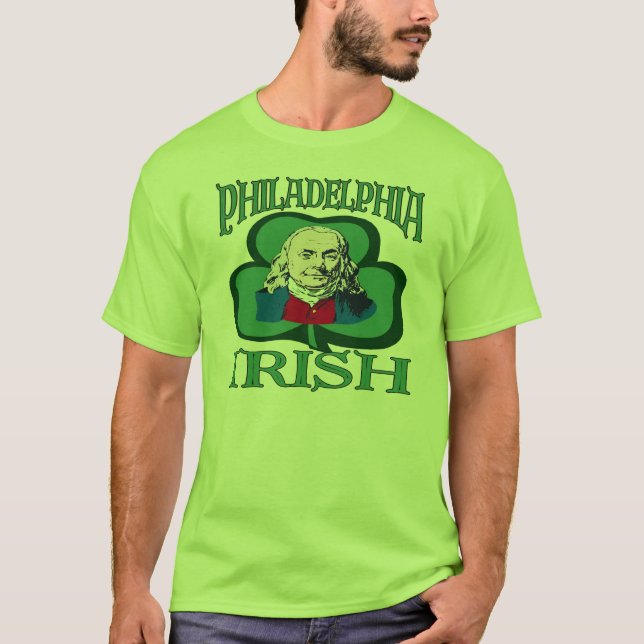 T-shirts Philadelphia Irish (Frente)