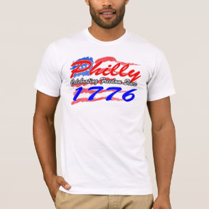 T-shirts Philly que comemora a liberdade desde 1776
