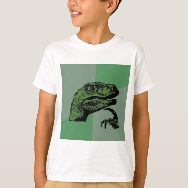T-shirts Philosoraptor (Frente)