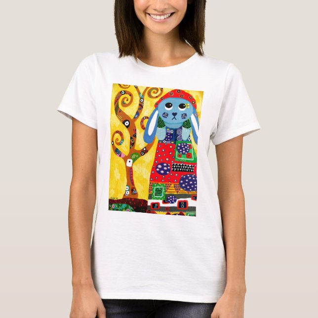 T-shirts Phoebe em Klimt (Frente)