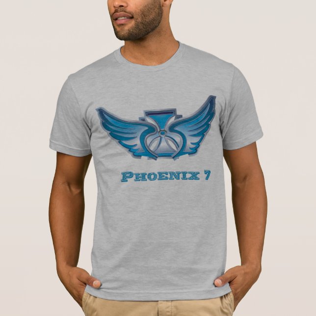 T-shirts Phoenix 7" gelo árctico " (Frente)
