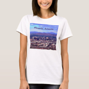 T-shirts Phoenix, Skycape Arizona durante o dia