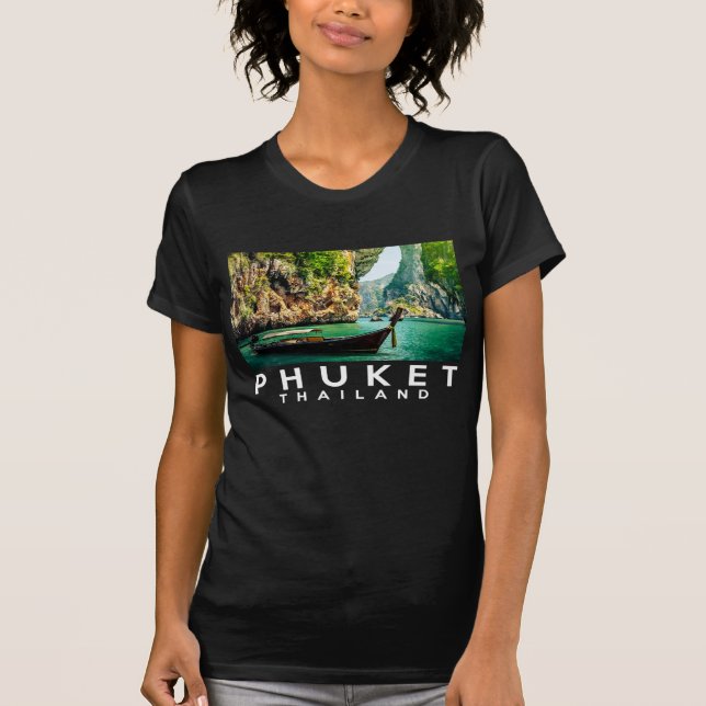 T-shirts Phuket Tailândia (Frente)