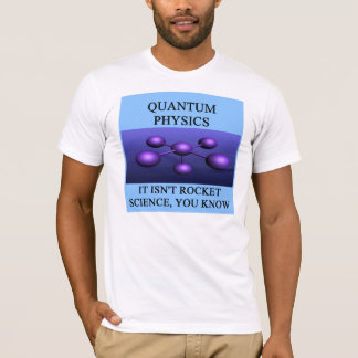 T-shirts piada da física dos mecânicos de quantum