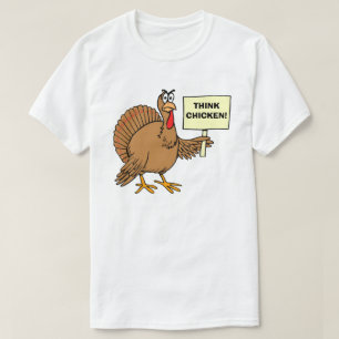 T-shirts Piada de Natal mais engraçada na Turquia - Galinh