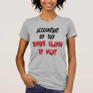 T-shirts Piada do Contador Zombie