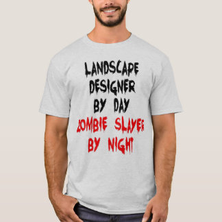 T-shirts Piada Zombie do Designer de Paisagem