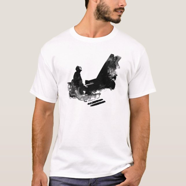 T-shirts pianista (Frente)
