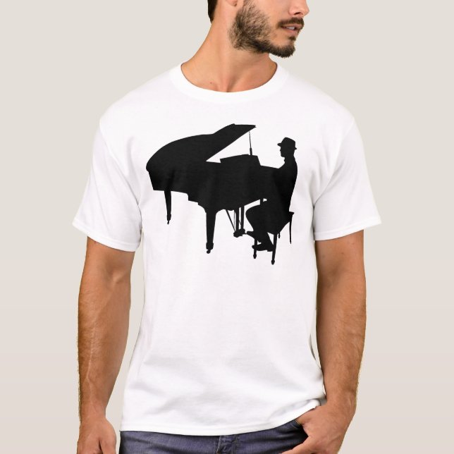 T-shirts Piano Man (Frente)