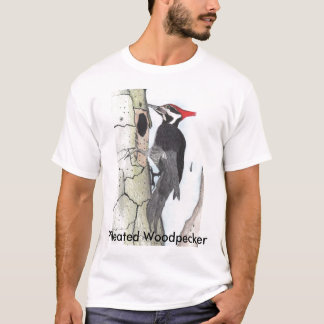 T-shirts Pica-pau de Pileated
