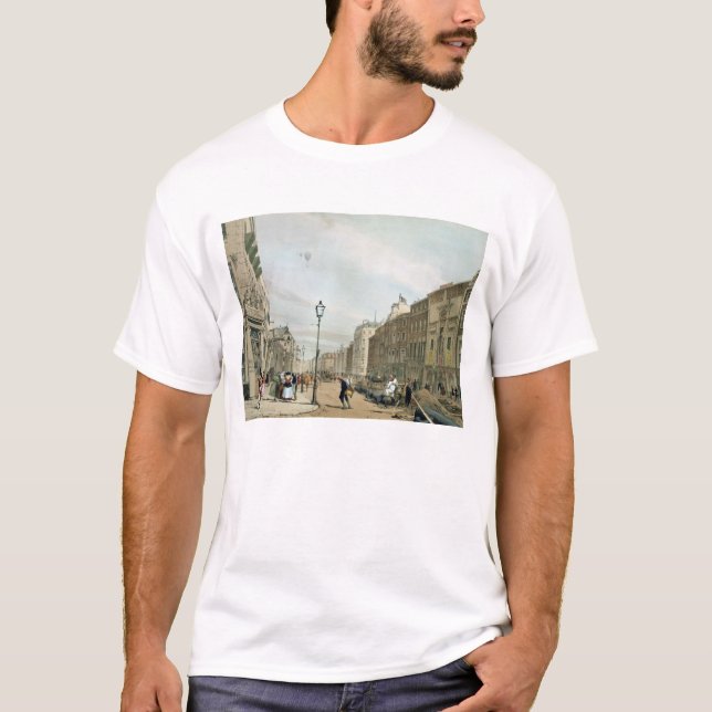 T-shirts Piccadilly do canto da rua bond velha, para (Frente)