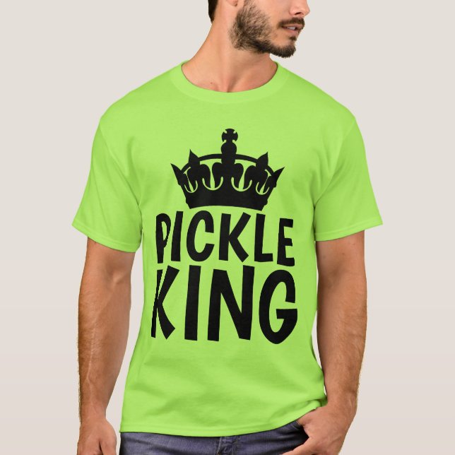 T-shirts PICKLE KING (Frente)