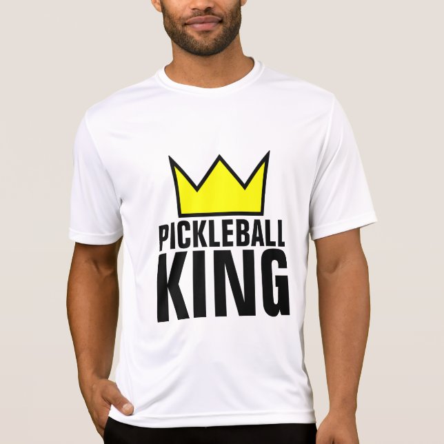 T-Shirts PICKLEBALL KING (Frente)