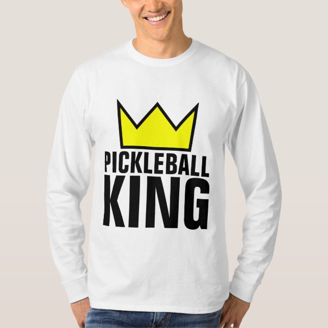 T-Shirts PICKLEBALL KING (Frente)