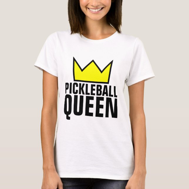 T-Shirts PICKLEBALL QUEEN (Frente)