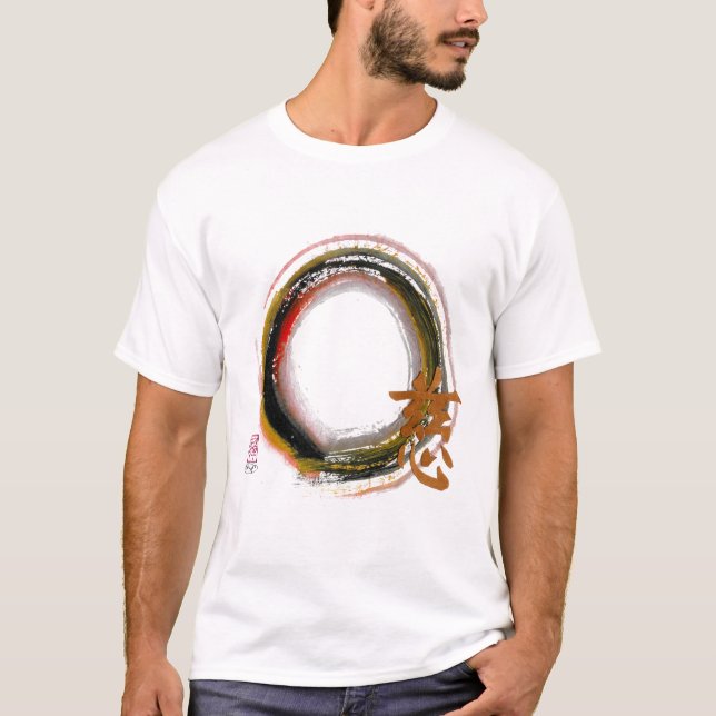 T-shirts Piedade Enso de Sumi-e (Frente)