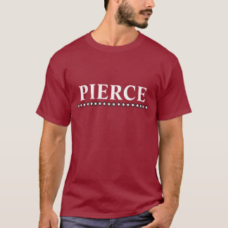 T-shirts Pierce customizável