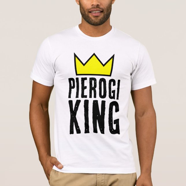 T-Shirts PIEROGI KING (Frente)
