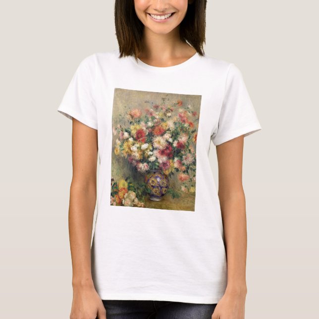 T-shirts Pierre A Renoir | Dahlias (Frente)