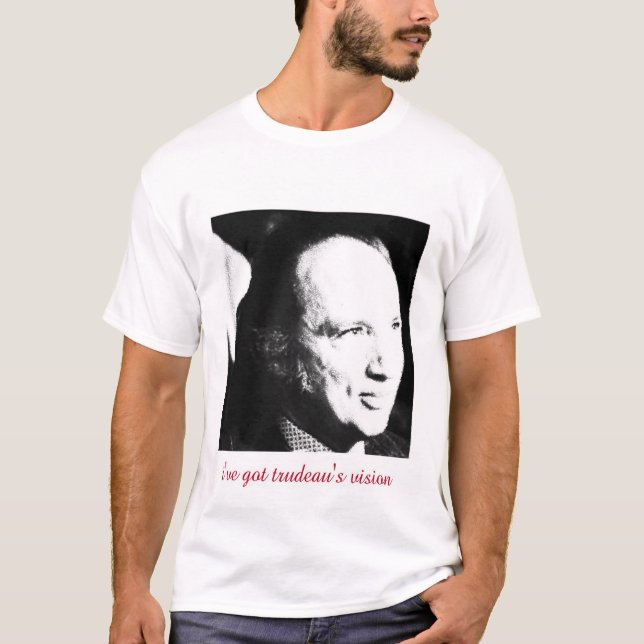T-shirts Pierre Trudeau (Frente)