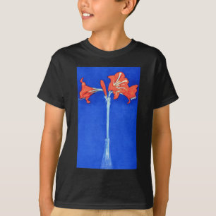 T-shirts Piet Mondrian - Pintura de Flor de Arte Fino Amary