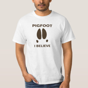 T-shirts Pigfoot - Eu Acredito