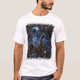 T-shirts Pilares Da Criação Nebulosa Da Águia Infravermelho