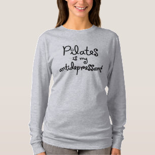 T-shirts Pilates É O Meu Antidepressivo...