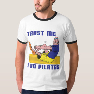 T-shirts Pilates engraçado