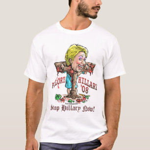 T-shirts Pillory Hillary Anti-Hillary 2008