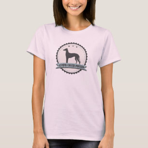 T-shirts Piloto aposentado galgo cão preguiçoso de 45 mph