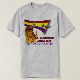 T-shirts Piloto de Ficheiro da República Espanhola 1936