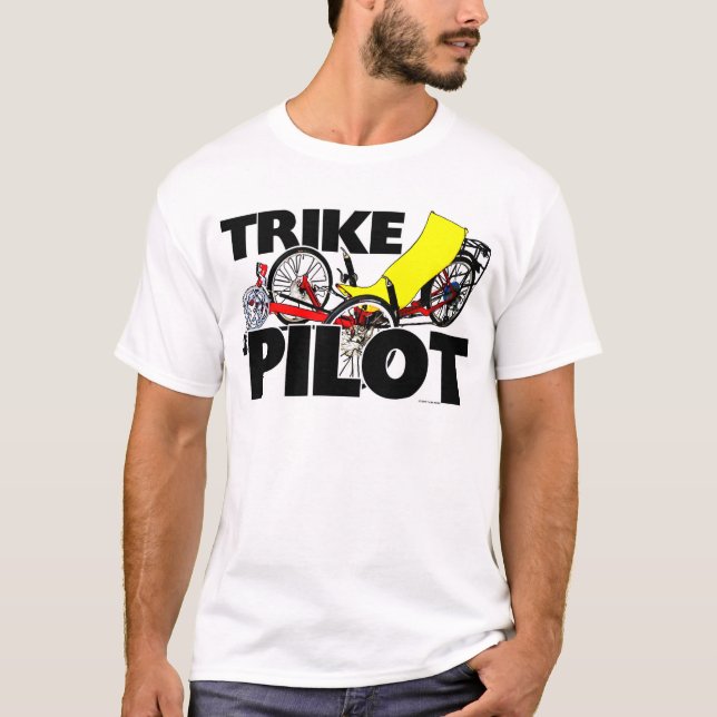 T-shirts Piloto de Trike (Frente)