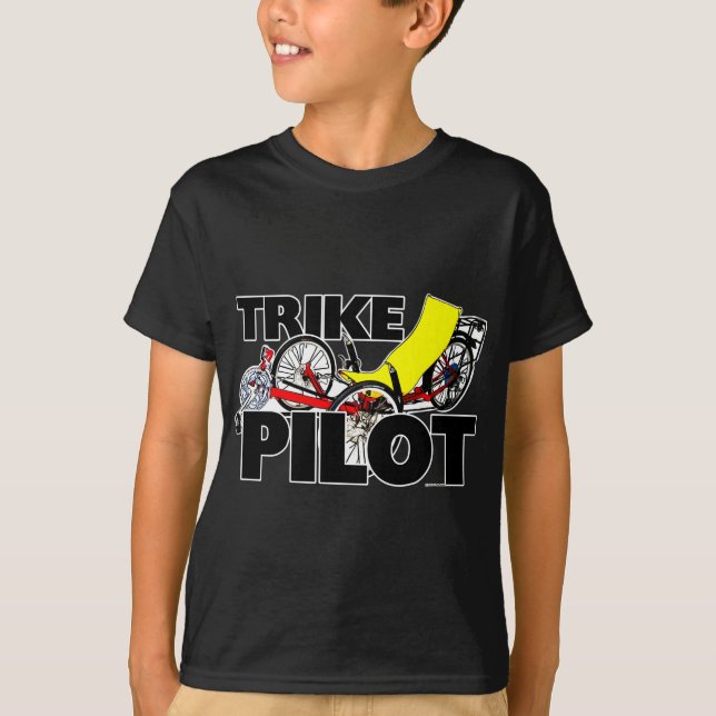 T-shirts Piloto de Trike (Frente)