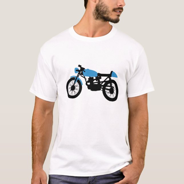 T-shirts Piloto do café de Honda (Frente)