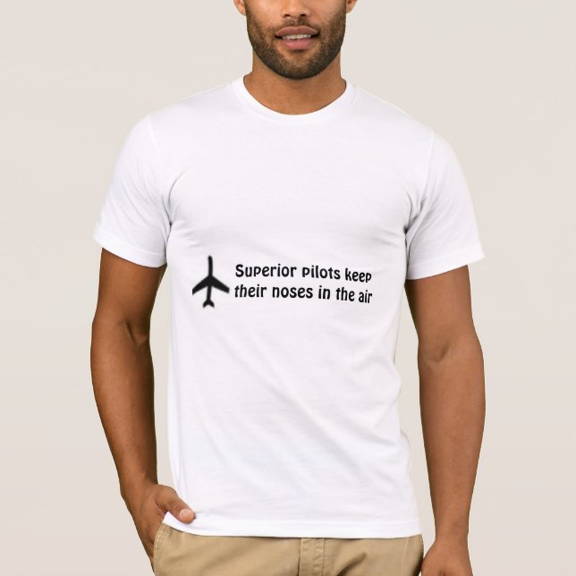 T-shirts Piloto superior (Frente)