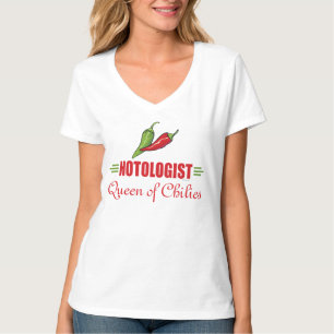 T-shirts Pimenta Quente Engraçada