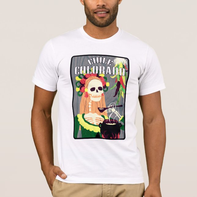 T-shirts pimentão Colorado (esquema legal) (Frente)