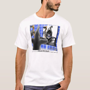 T-shirts Pincel do Ceifador Divertido C/Camiseta da Morte