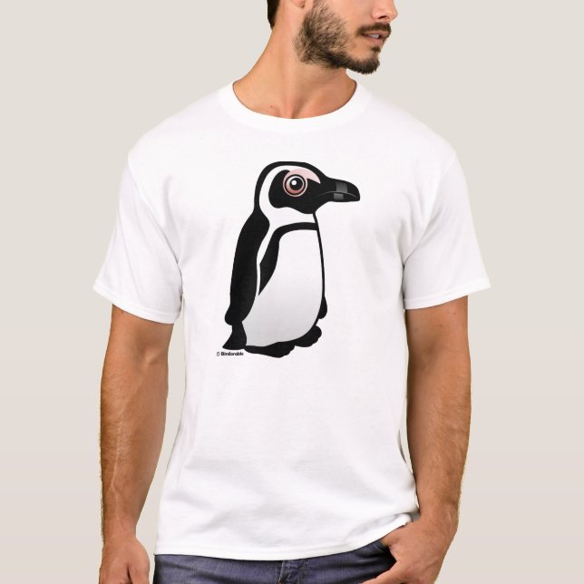 T-shirts Pinguim africano (Frente)