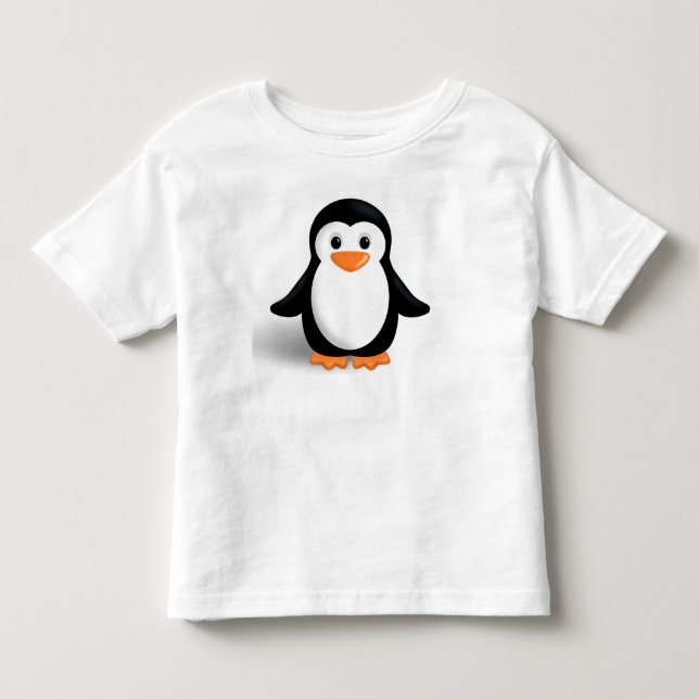 T-shirts Pinguim Bebê Fofo (Frente)