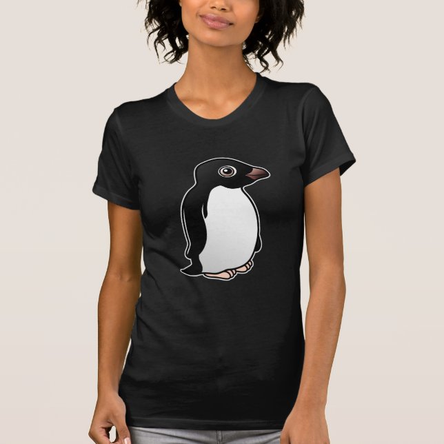 T-shirts Pinguim bonito de Adelie (Frente)