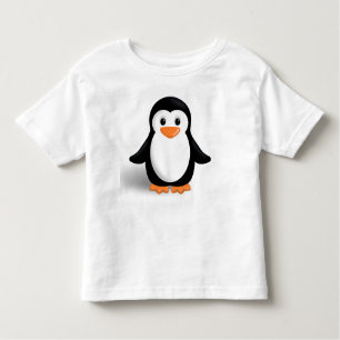 T-shirts Pinguim bonito do bebê