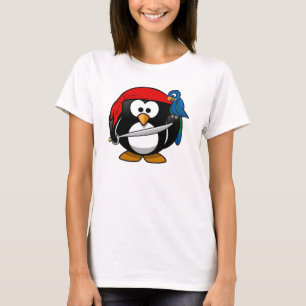 T-shirts Pinguim do pirata