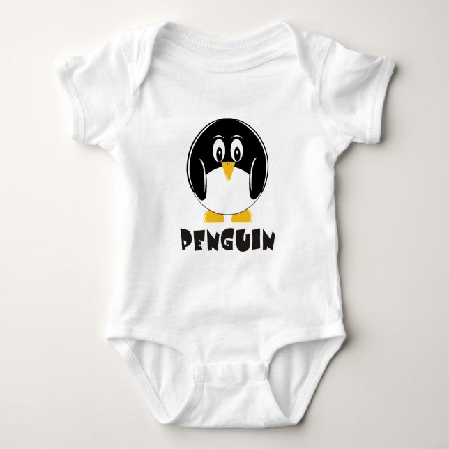 T-shirts Pinguim Onsie (Frente)