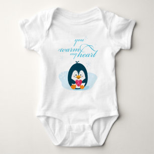 T-shirts PINGUIN "você aquece meu coração"