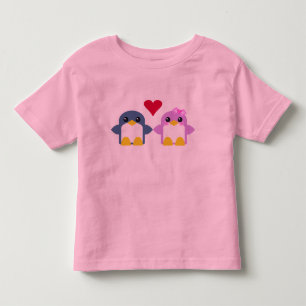 T-shirts pinguins bebês kawaii amam doce fofo